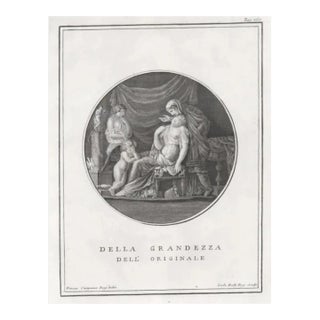 1767 Della Grandezza Classica Engraving For Sale