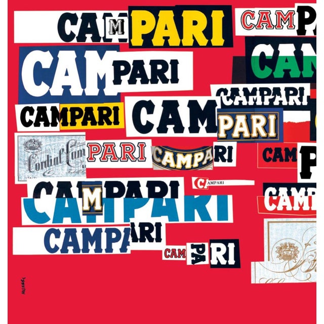 Contemporary Bruno Munari Campari Poster For Sale - Image 3 of 3