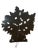 Metal Vintage Folk Art Hand-Painted Tole Floral Fireplace Screen For Sale - Image 7 of 13
