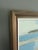 1956 Mid-Century Modern 'Memory of a Coast' Vintage Swedish Original Abstract Coastal Landscape Oil Paint, Framed For Sale - Image 6 of 11