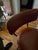 Animal Skin West Elm Slope Leather Swivel Counter Stools / Bar Stools For Sale - Image 7 of 12