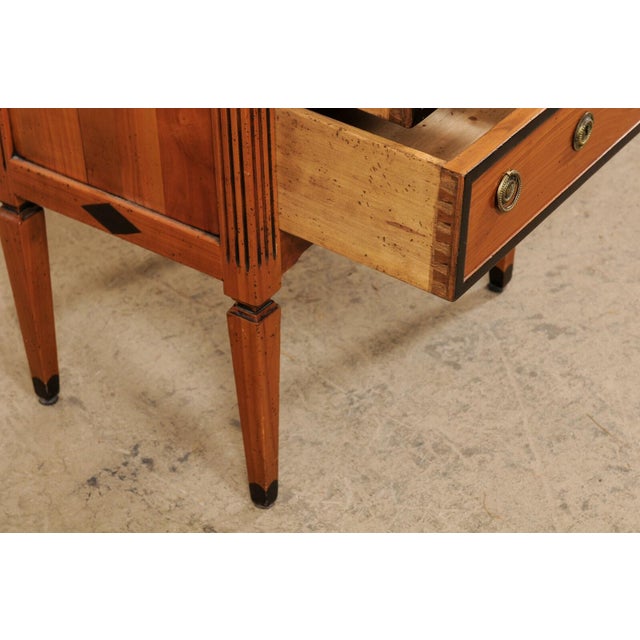 Mid 20th Century Raised Chest with Ebony Accents For Sale - Image 10 of 11