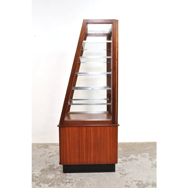 Metal Art Deco Vitrine Display Cabinet by Esmé Groningen, 1920s For Sale - Image 7 of 13