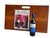 Offered is a large adjustable Teak wood table-top lectern/drafting board with cut-out handles for transport. It was made...