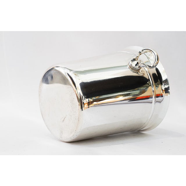 Champagne Bucket in Alpaca Silver, 1920s For Sale - Image 6 of 11