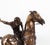 Polo Player Galloping Horse Sculpture, 20th Century, Bronze For Sale - Image 6 of 14