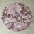 Maroon Empire Style Pink Marble Swan Leg Side Table or Drinks Table For Sale - Image 8 of 11