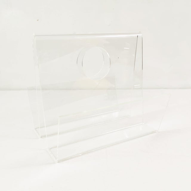 1970s Modern Magazine Rack, Italy, 1970s For Sale - Image 5 of 10