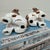 Ceramic Set of Two Japanese Ceramic Shisa Lion-Dogs, 1980s, Set of 2 For Sale - Image 7 of 8