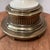 Art Deco Vintage Rare Ethan Allen Art Deco Brass and Enamel Urn Table Lamp Footed Base For Sale - Image 3 of 12