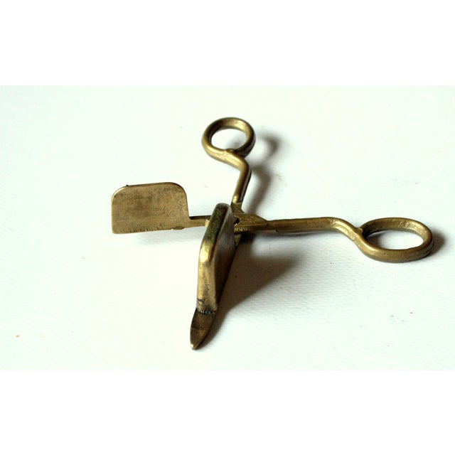 1960s Brass Candle Snuffer With a Stand Vintage the 60s For Sale - Image 5 of 9