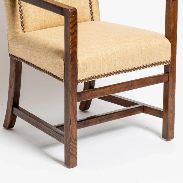 1970s Vintage Upholstered Dining Chairs - Set of 6 For Sale - Image 4 of 10