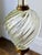 Vintage Marbro Venetian Murano Glass Table Lamp Swirl Pattern 1970s For Sale - Image 10 of 17