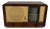 Vintage Swiss Type 2201 Valve Radio in Wood from Paillard For Sale