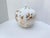 Williams Sonoma Home Bestselling Small White & Gold Ginger Jar Hand-painted with delicate gold cherry blossoms on white...