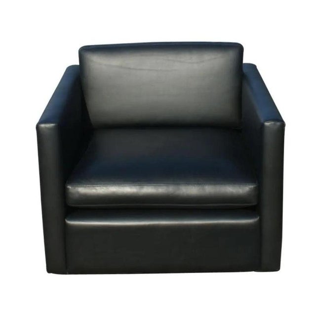 Sofa and Cube Club Chairs by Charles Pfister for Knoll, 1971, Set of 5 For Sale - Image 5 of 6