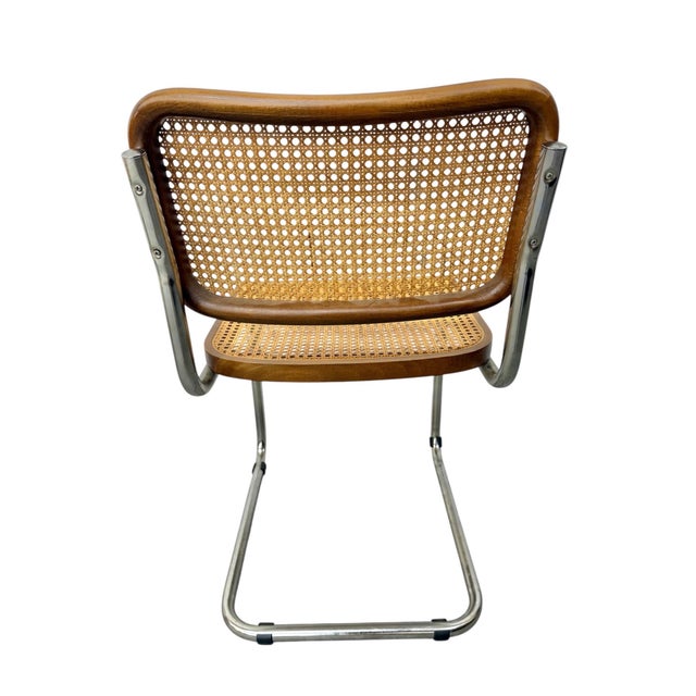 Vintage Italian Modern Cesca Dining Chairs - Set of 4 For Sale - Image 9 of 12