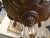 Wood French Iron and Carved Wood Chandelier For Sale - Image 7 of 11