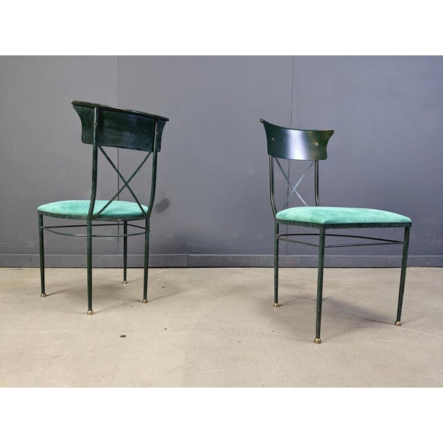 Vintage Dining Chairs from Belgochrom, 1970s, Set of 6 For Sale - Image 4 of 12