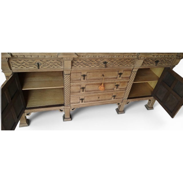 Early 1900s Rustic European Sideboard For Sale - Image 13 of 13