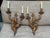 Design Plus Gallery presents a Pair of Gilt Bronze Wall Sconces in the Louis XV Style from the Late 20th Century. They...
