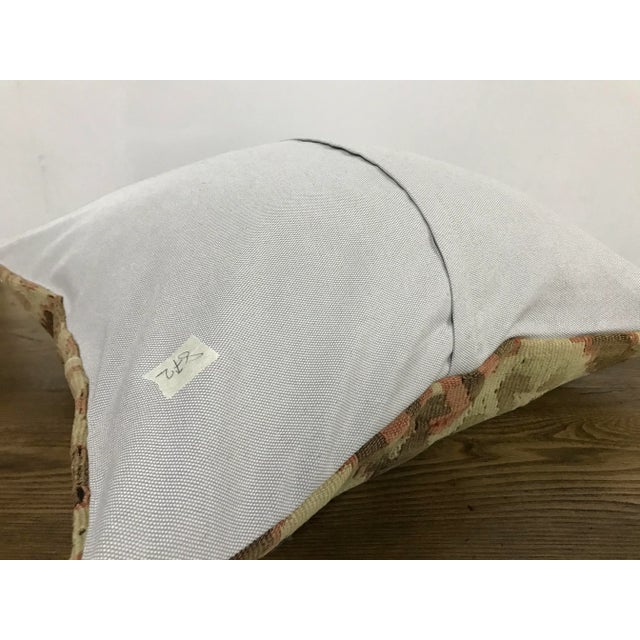 1960s Vintage Turkish Anatolian Handmade Pillow Cover For Sale - Image 5 of 6