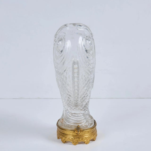 Bronze Antique Baccarat "Double Carp" Vase For Sale - Image 8 of 8