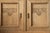 Brown Antique Danish Oak Buffet Cabinet with Crystal Glass Doors, 1850s For Sale - Image 8 of 18