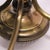Metal Antique 5 Light Bronze Chandelier With Opalescent Amber Shades For Sale - Image 7 of 7