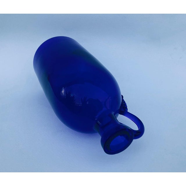 Vintage Italian Murano Glass Vase by Vittorio Zecchin For Sale - Image 12 of 18