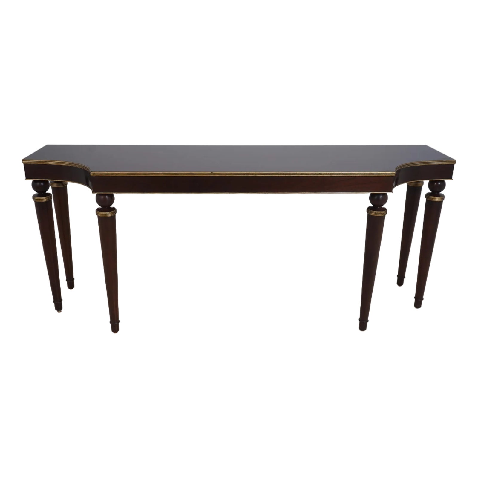 Baker Barbara Barry Modern Regency Large Console Table | Chairish