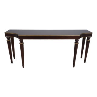 Baker Barbara Barry Modern Regency Large Console Table For Sale