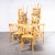 Bentwood Tri Back Bleached Dining Chair from Baumann, 1950s For Sale - Image 6 of 7