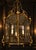 Metal Louis XV Style Hexagonal Gilt Bronze Hall Lantern, 1800 For Sale - Image 7 of 11