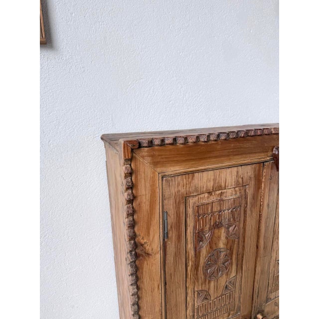 Small Folk Art Cabinet, 1960s For Sale - Image 13 of 18