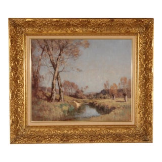 Impressionist Landscape Painting by Emile Wegelin (1875-1962) For Sale