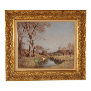 Impressionist Landscape Painting by Emile Wegelin (1875-1962)