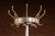 Mid 20th Century Industrial Aluminum Coat Rack Stand For Sale - Image 4 of 7