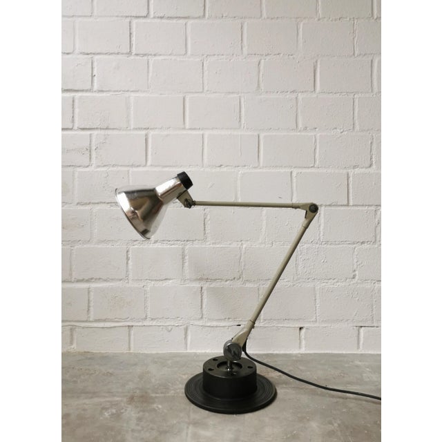 1950s Mid-Century Industrial Table Lamp, 1950s For Sale - Image 5 of 9