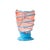 Contemporary Pompitu II Vase in Clear Light Ruby by Gaetano Pesce for Fish Design For Sale - Image 3 of 5