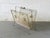 1960s 1960s Gold Wire Mid Century Magazine Rack For Sale - Image 5 of 6