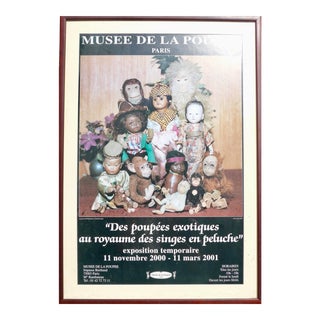 "Musee De La Poupée" Poster From Paris France For Sale