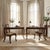 Late 20th Century The Georgian Symphony: Symmetrical Queen Anne Desks & Chippendale Ribbon-Back Chairs For Sale - Image 11 of 12