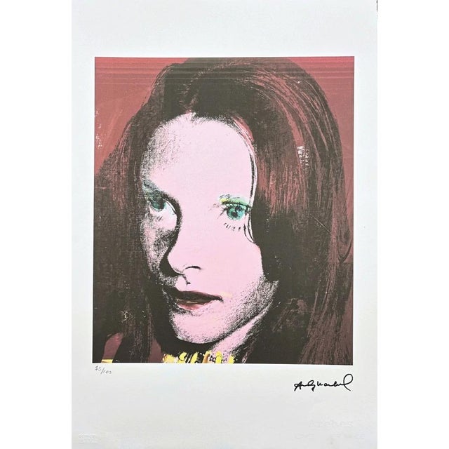 After Andy Warhol, Sandra Brant, 1980s, Lithograph For Sale