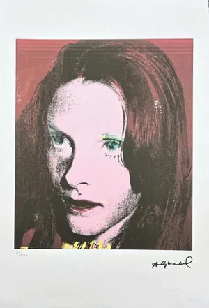 After Andy Warhol, Sandra Brant, 1980s, Lithograph