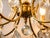 Brass Chandelier with Crystal Trimmings For Sale - Image 10 of 18