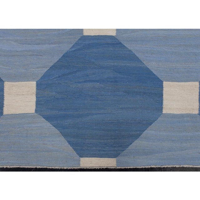 Oriental Flat Weave Turkish Kilim 9'6" x 12'2" For Sale - Image 4 of 7