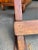 19th Century Antique Country Farmhouse Style X Base Oak Dining Trestle Table. For Sale - Image 9 of 9