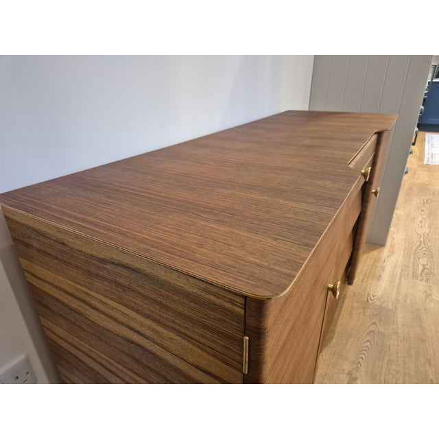 Mid-Century Walnut Beehive Sideboard from Beautility, 1960s For Sale - Image 17 of 18