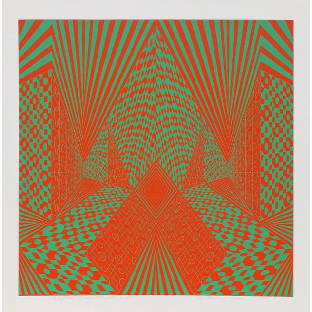 Date: 1964 Screenprint, signed and numbered in pencil Edition of 100 Image Size: 17 x 17 inches Size: 20 x 20 in. (50.8 x...